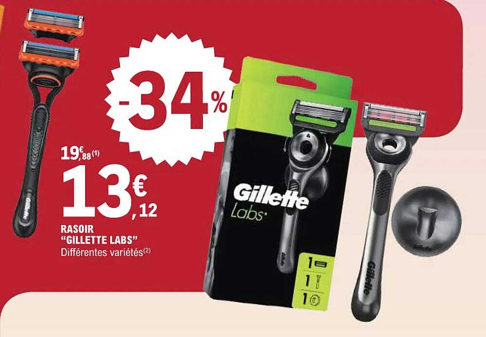 RASOIR "GILLETTE LABS"