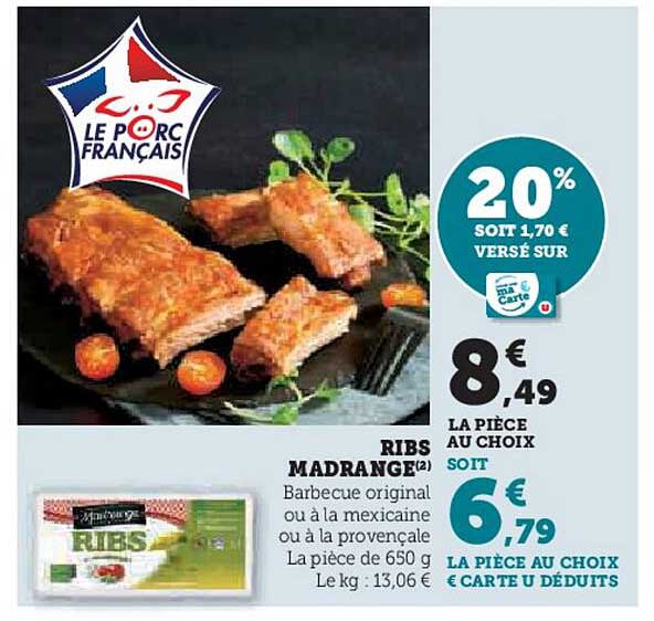 RIBS MADRANGE