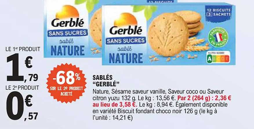 SABLÉS "GERBLÉ"