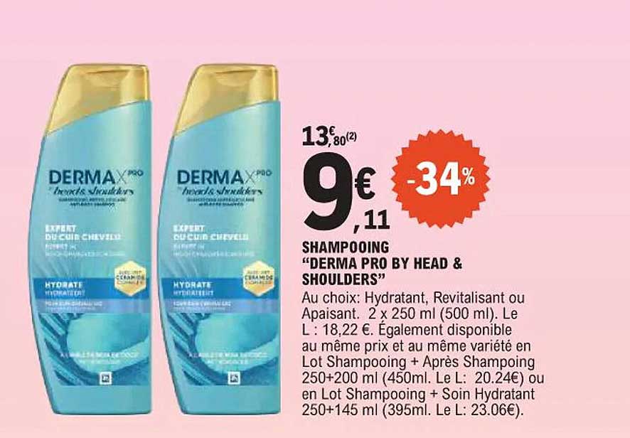 SHAMPOOING "DERMA PRO BY HEAD & SHOULDERS"