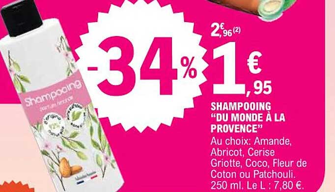 SHAMPOOING "DU MONDE À LA PROVENCE"