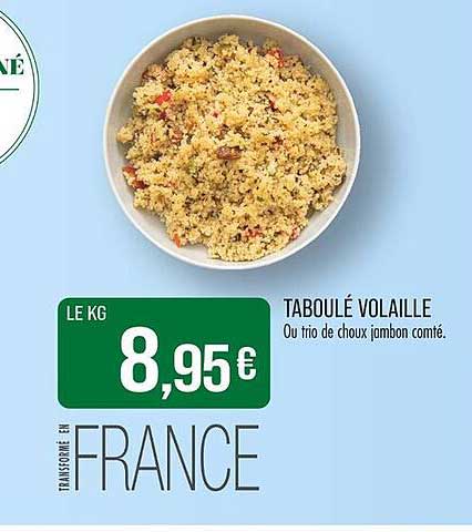 TABOULÉ VOLAILLE
