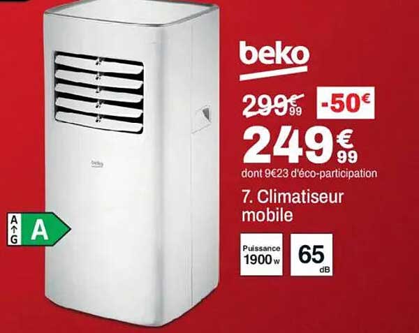 7. Climatiseur mobile