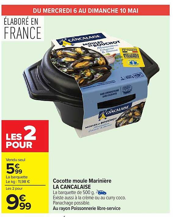 Cocotte moule Marinière LA CANCALAISE