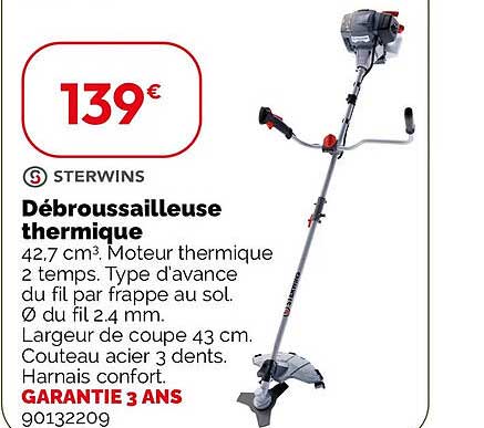 Débroussailleuse thermique