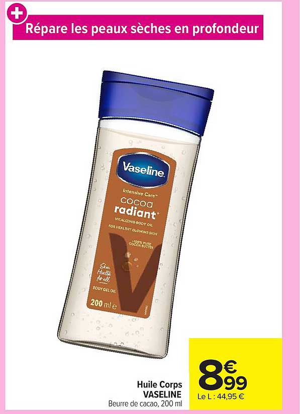 Huile Corps VASELINE