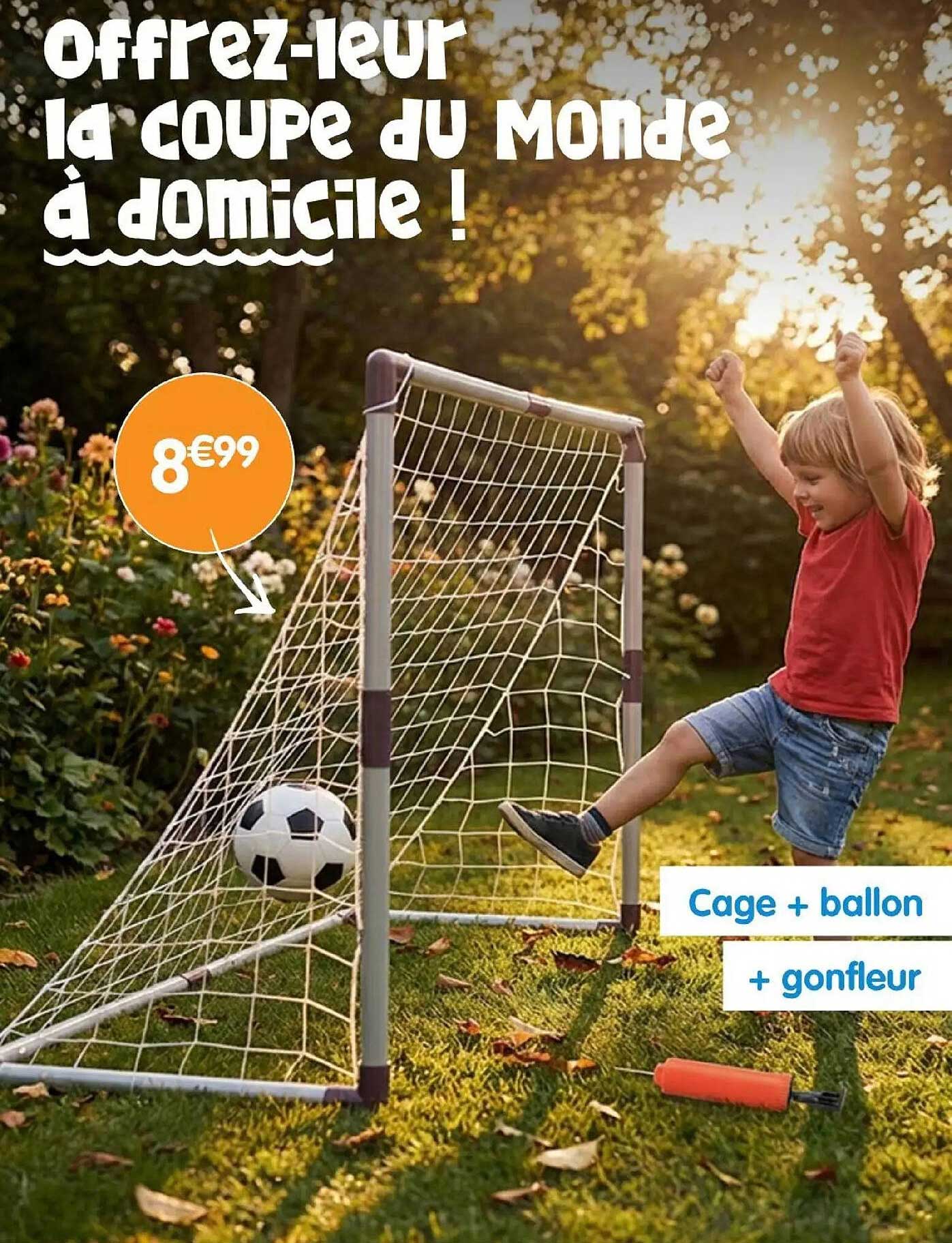 Offrez-lui la coupe du monde à domicile !