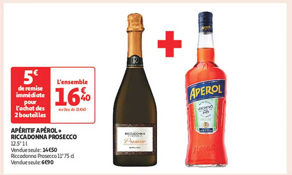 APÉRITIF APÉROL + RICCADONNA PROSECCO