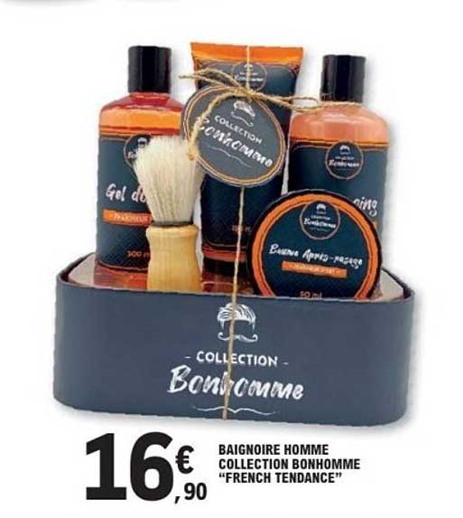 BAIGNOIRE HOMME COLLECTION BONHOMME "FRENCH TENDANCE"