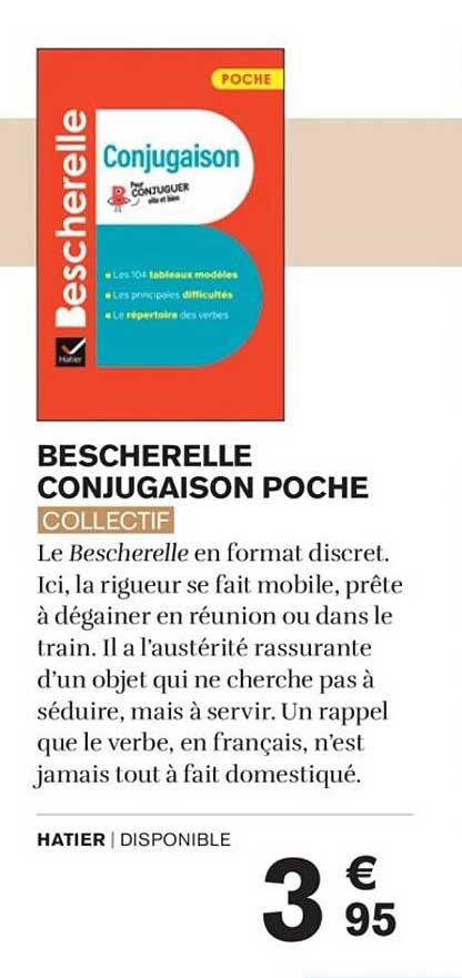 BESCHERELLE CONJUGAISON POCHE