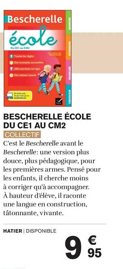 BESCHERELLE ÉCOLE DU CE1 AU CM2