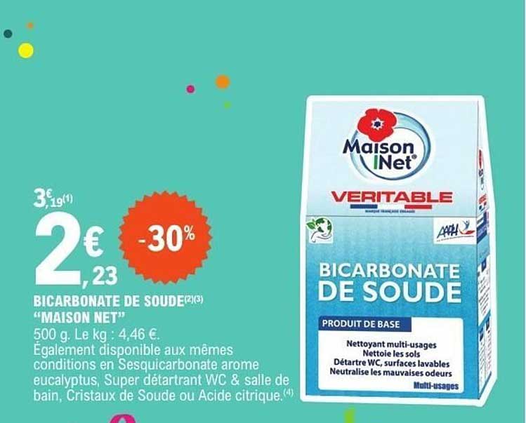BICARBONATE DE SOUDE "MAISON NET"