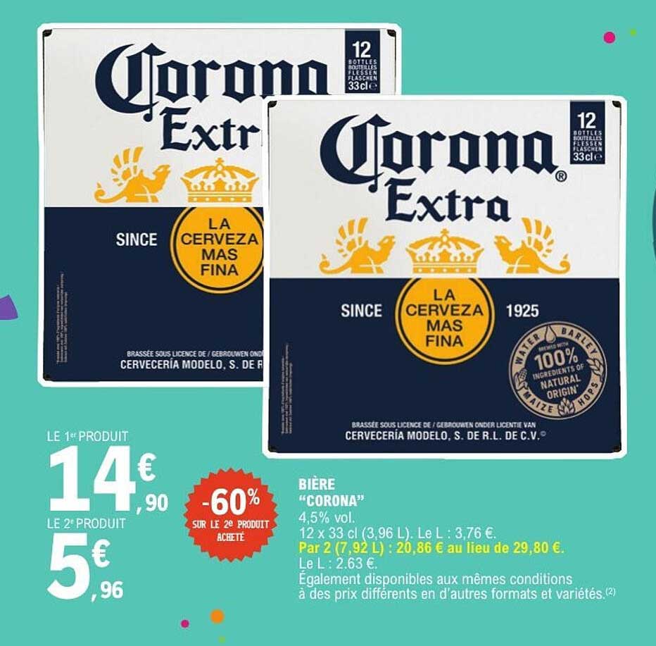 Bière "Corona"