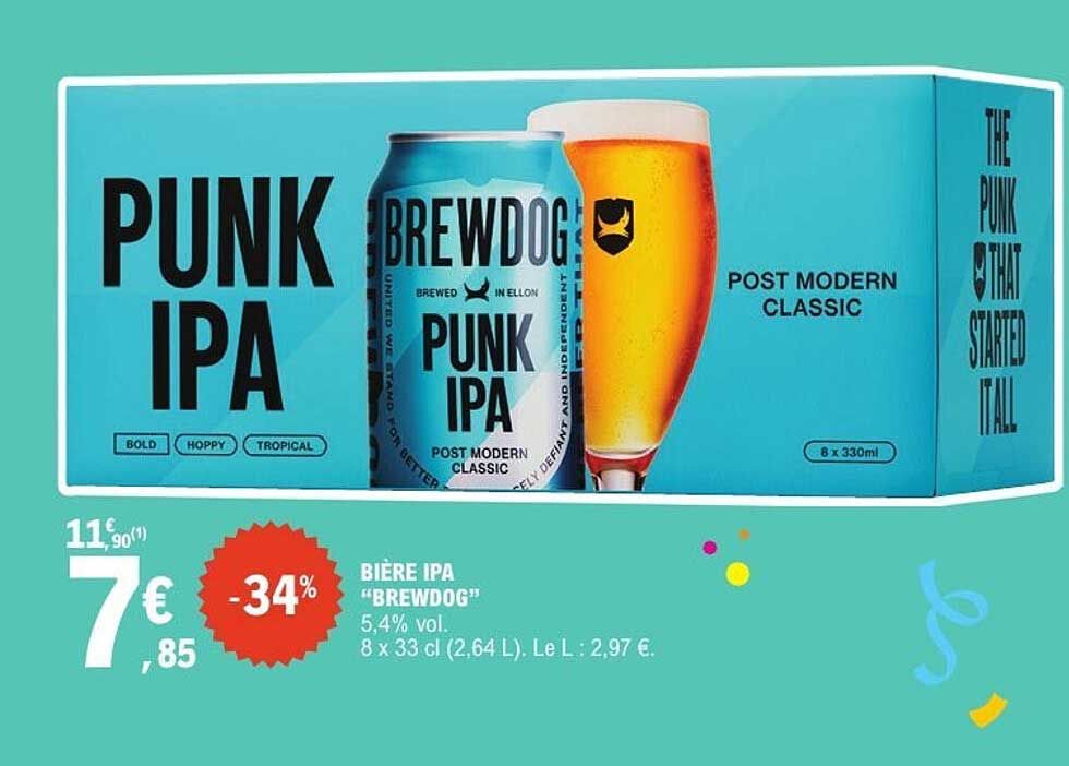 Bière IPA “BREWDOG”