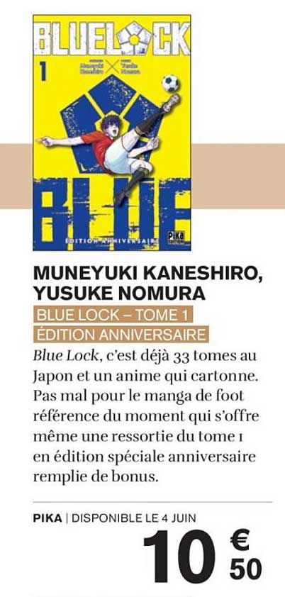 BLUE LOCK – TOME 1 ÉDITION ANNIVERSAIRE