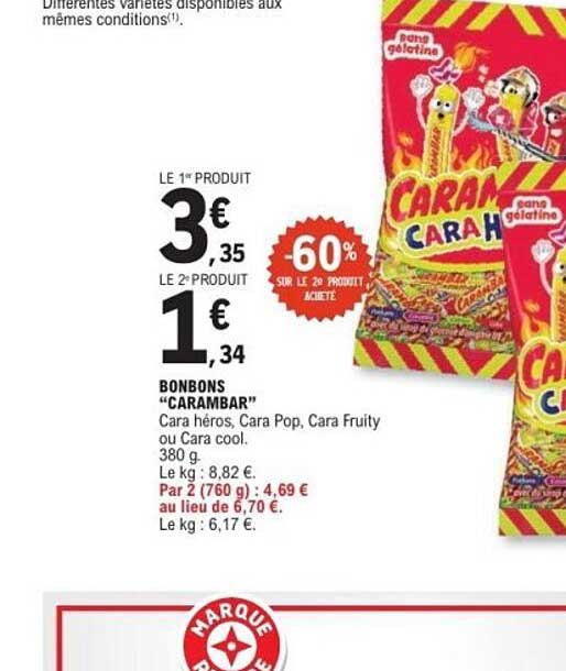 BONBONS "CARAMBAR"