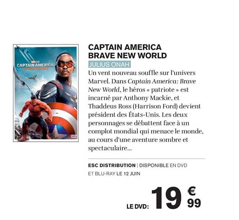 CAPTAIN AMERICA BRAVE NEW WORLD