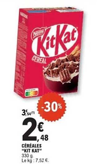 CÉRÉALES "KIT KAT"