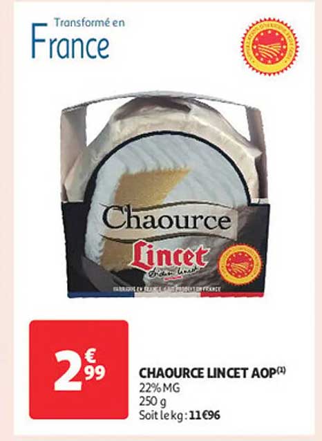 CHAOURCE LINCET AOP