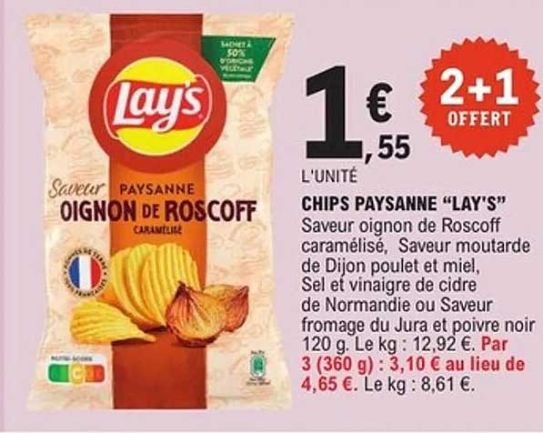 CHIPS PAYSANNE “LAY’S”