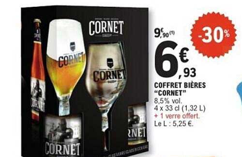 COFFRET BIÈRES "CORNET"