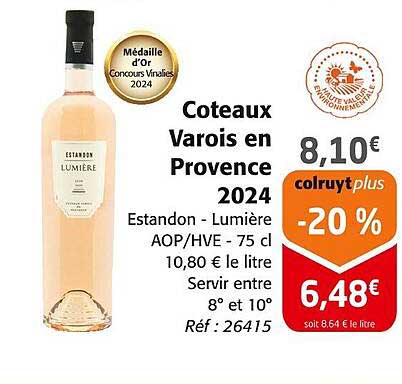 Coteaux Varois en Provence 2024