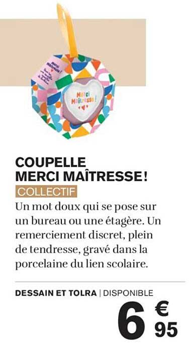 COUPELLE MERCI MAÎTRESSE!