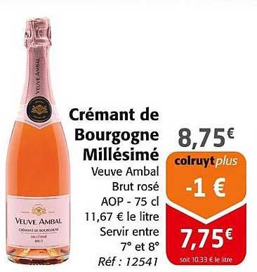 Crémant de Bourgogne Millésimé