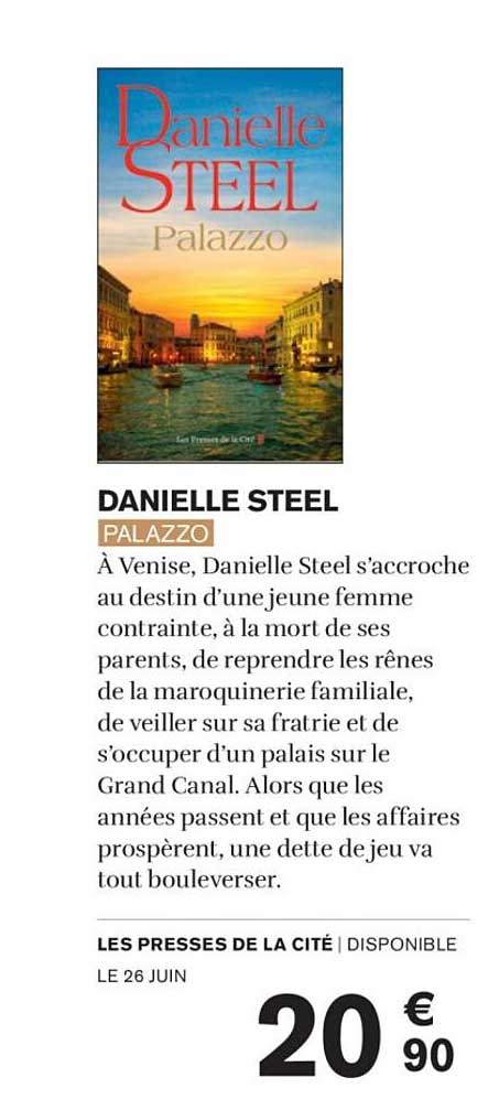 DANIELLE STEEL PALAZZO