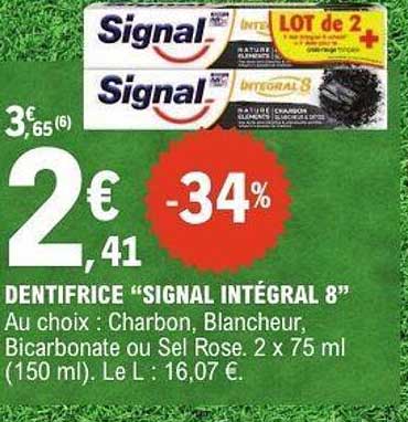 DENTIFRICE "SIGNAL INTÉGRAL 8"