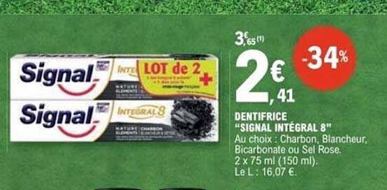 DENTIFRICE "SIGNAL INTEGRAL 8"