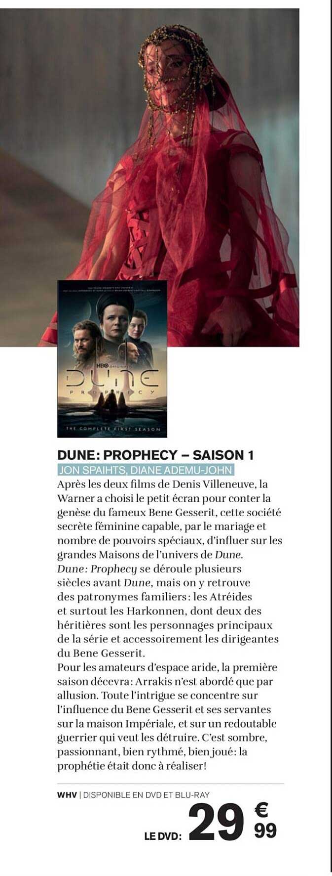 DUNE: PROPHECY – SAISON 1