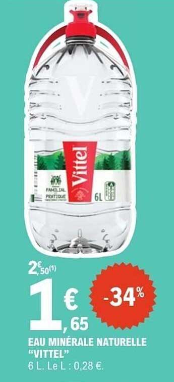 EAU MINÉRALE NATURELLE “VITTEL”