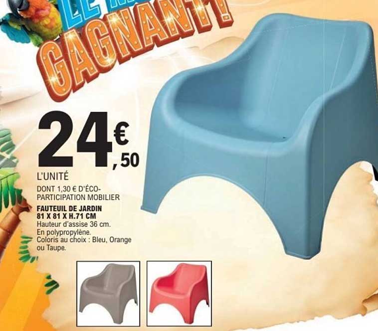 Fauteuil de jardin