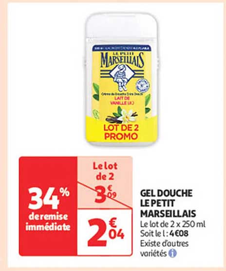 GEL DOUCHE LE PETIT MARSEILLAIS