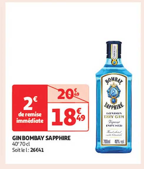 GIN BOMBAY SAPPHIRE