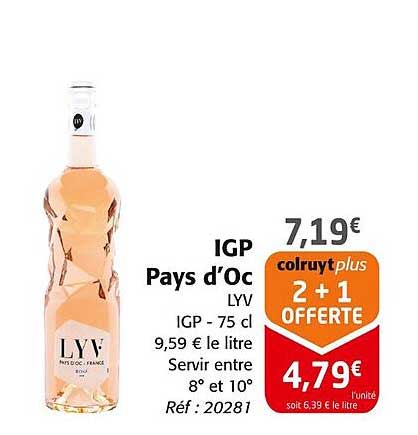 IGP Pays d'Oc LYV