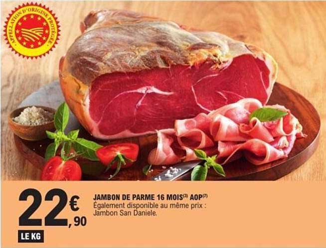 JAMBON DE PARME 16 MOIS® AOP