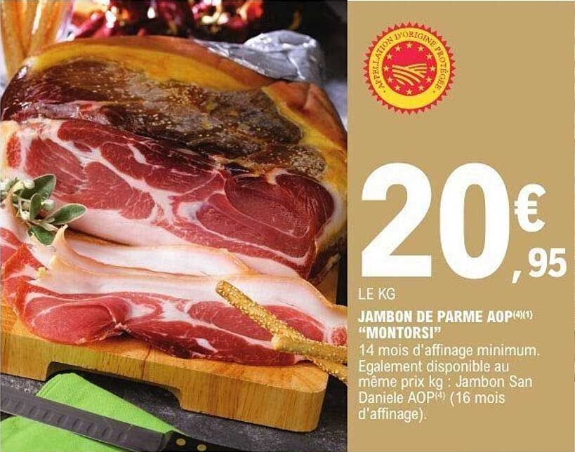 JAMBON DE PARME AOP "MONTORSİ!"