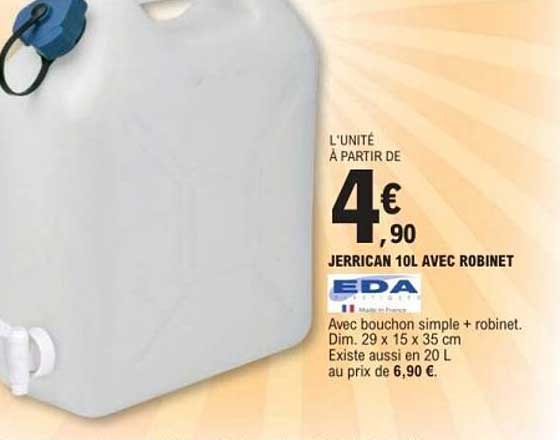 JERRICAN 10L AVEC ROBINET