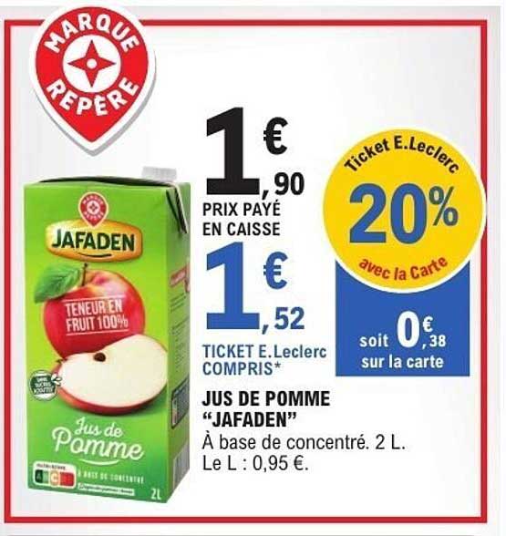JUS DE POMME “JAFADEN”