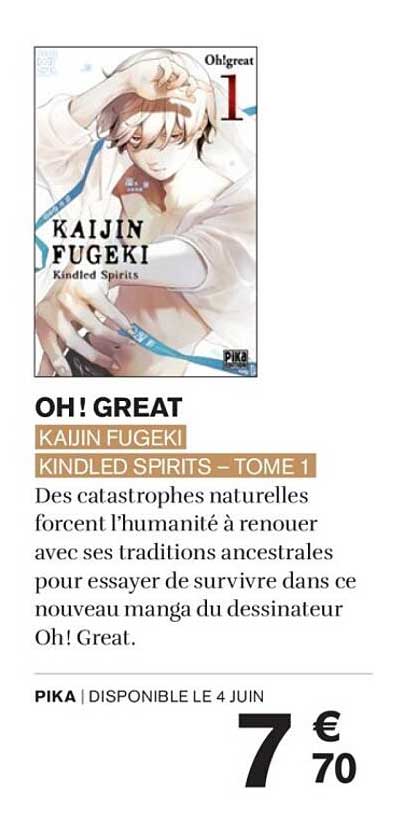 KAJIN FUGEKI KINDLED SPIRITS – TOME 1