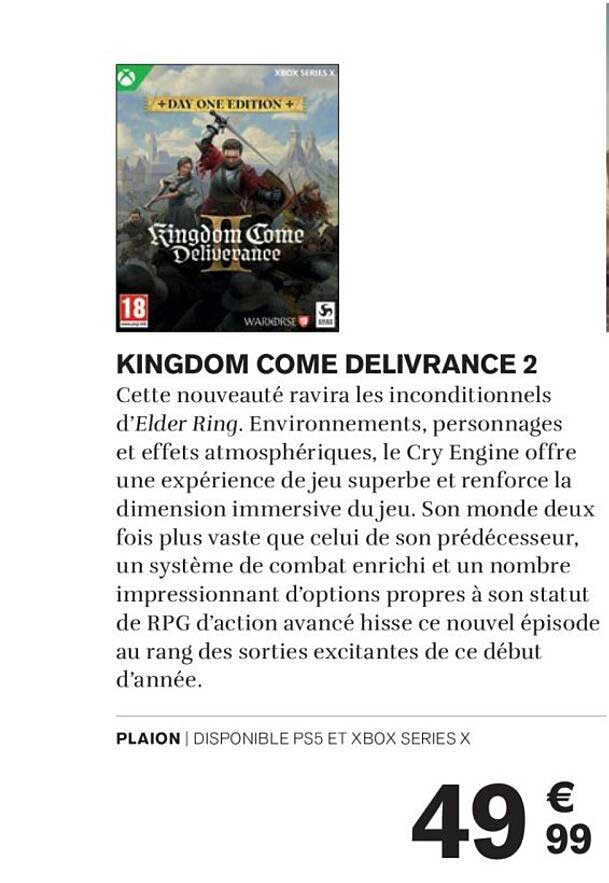 KINGDOM COME DELIVRANCE 2