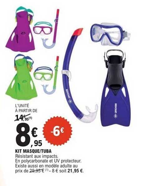KIT MASQUE/TUBA