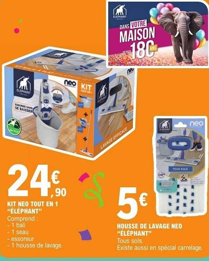 KIT NEO TOUT EN 1 "ÉLÉPHANT"