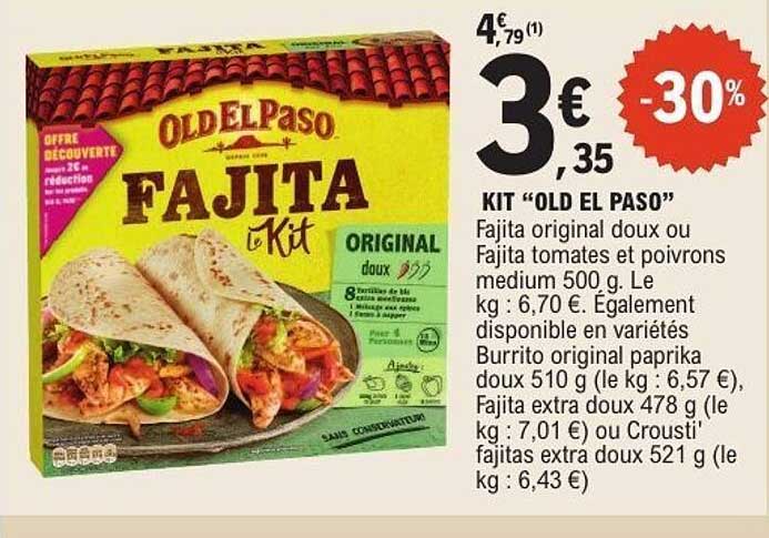 KIT "OLD EL PASO"