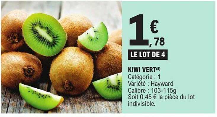 KIWI VERT® - LE LOT DE 4