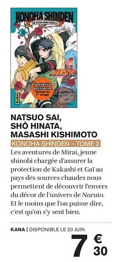 KONOHA SHINDEN - TOME 2