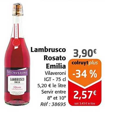 Lambrusco Rosato Emilia