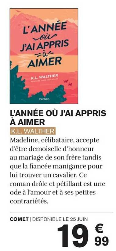 L’ANNÉE OÙ J’AI APPRIS À AIMER